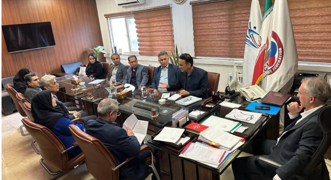 دیداررئیس هیات کاراته کردستان با مسئولین فدراسیون کاراته