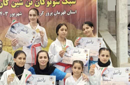 هشتمین دوره مسابقات کشوری تن شین کای در استان کرمانشاه برگزار شد