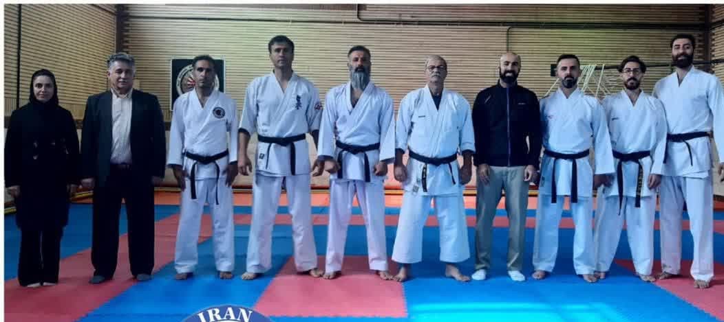 برگزاری اولین روز ازدوره مربیگری عملی کاراته بخش آقایان