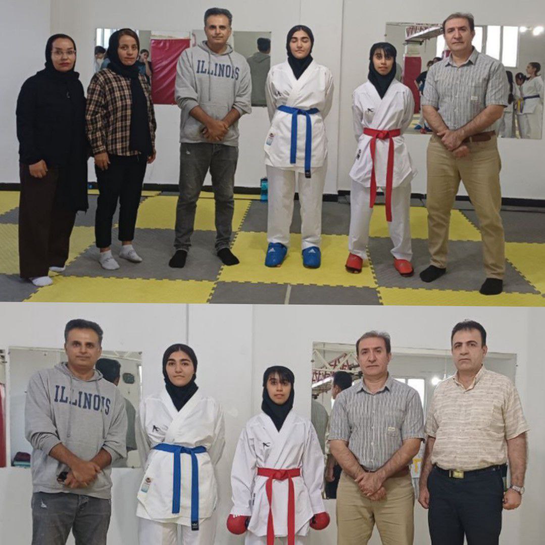 تقدیر از کاراته کاران سقز