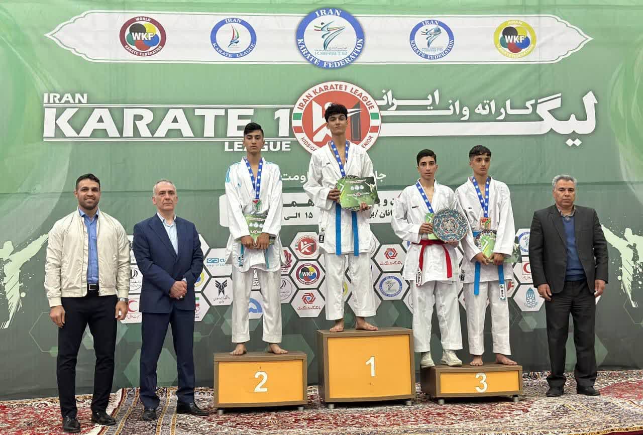 کسب مقام سوم کاراته وان کشور توسط ورزشکار کردستانی