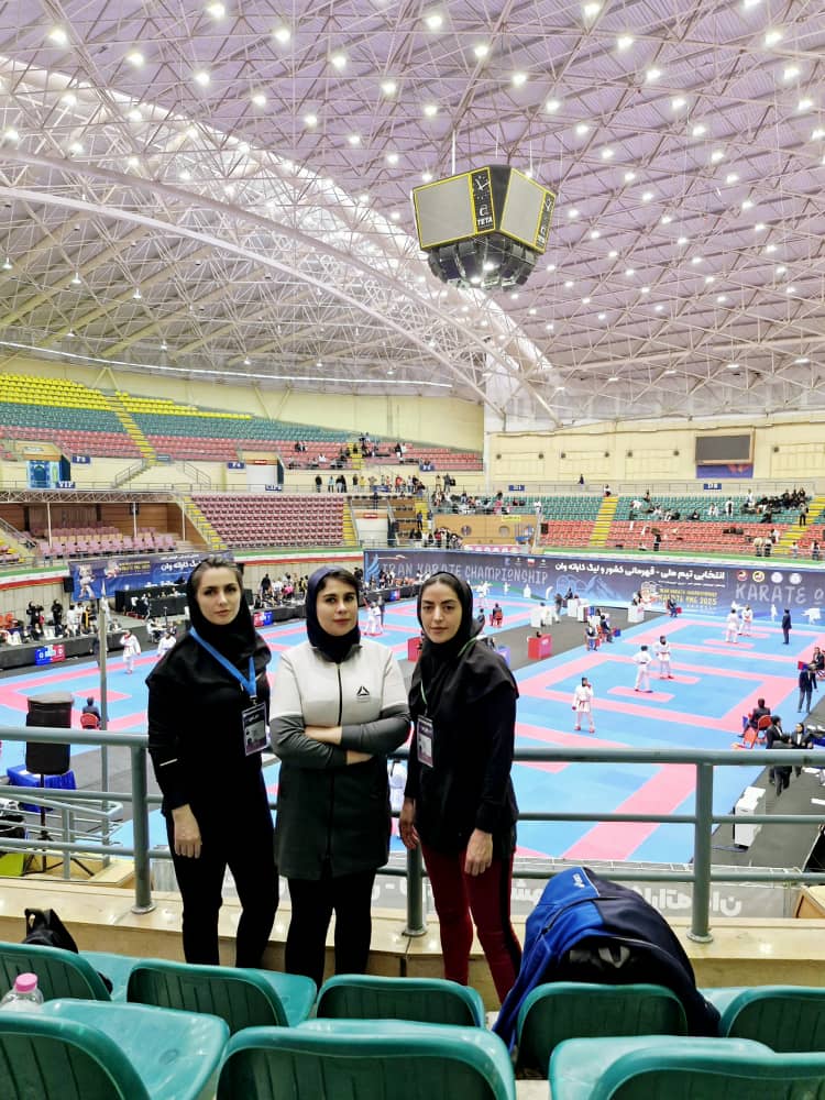 حضور مربیان سنندجی در رقابت های انتخابی تیم ملی وکاراته وان اردبیل